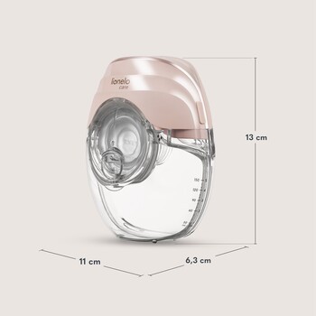 Lionelo Fidi Free Slim, laktator muszlowy hands- free, 1 szt.