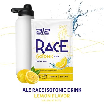 Ale Race Isotonic Drink Lemon Flavor, proszek, 31,5 g