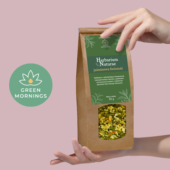 Green Mornings, Herbarium Naturae, Jaśminowa Świeżość, kompozycja zielonej herbaty, 50 g