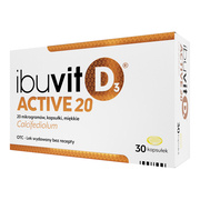 Ibuvit D3 Active 20, 20 mcg, kapsułki miękkie, 30 szt.