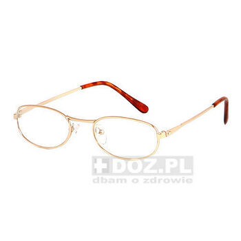 Okulary do czytania +2,0 Dptr, w etui, (Conti Glass)