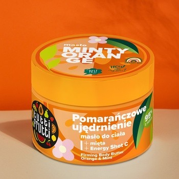 Farmona Tutti Frutti, masło do ciała, pomarańczowe ujędrnienie, 200 ml