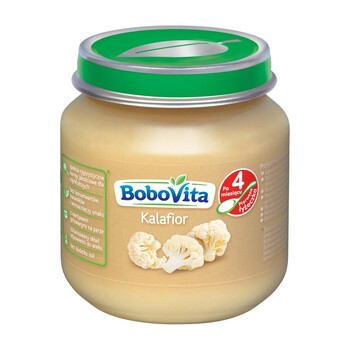 Bobo Vita Pierwsza łyżeczka, kalafior po 4 miesiącu, 125 g