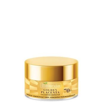 Bielenda, Golden Placenta, Colagen Reconstructor, krem-koncentrat przeciwzmarszczkowy, naprawczo-rewitalizujący, 70+, 50 ml