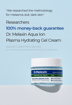 Dr.Melaxin Aqua Ion Plasma Water  Hydrating Gel Cream, krem-żel nawilżający, 50 ml