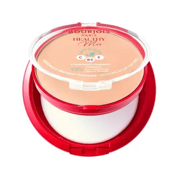Bourjois Healthy Mix Clean, matujący puder prasowany, 02 Vanilla, 10 g