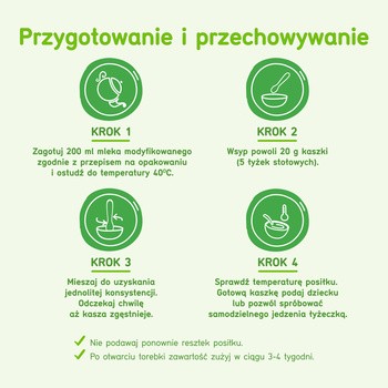 BoboVita Porcja Zbóż, kaszka bezmleczna 7 zbóż, zbożowo-jaglana, 8 m+, 170 g
