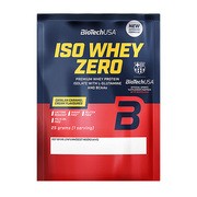 BioTech USA Iso Whey Zero, proszek, smak catalan caramel cream, 25 g