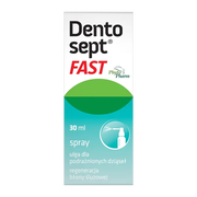 Dentosept Fast, spray, ulga dla podrażnionych dziąseł, 30 ml