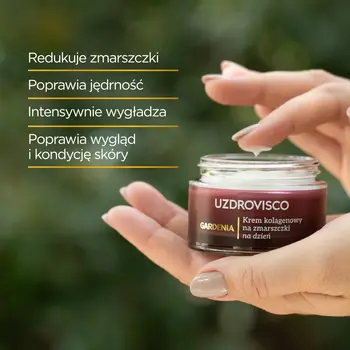 Uzdrovisco Gardenia, Krem kolagenowy na zmarszczki na dzień, 50 ml