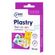 DOZ Med, plastry włókninowe z opatrunkiem, 12 szt. https://azcdn.doz.pl/image/d/product/de49adf7-scale-180x180.png