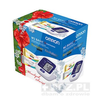 Zestaw Promocyjny Nord Farm, ciśnieniomierz Omron M-2 Basic + Revitaben Premium + Revitaben Senior