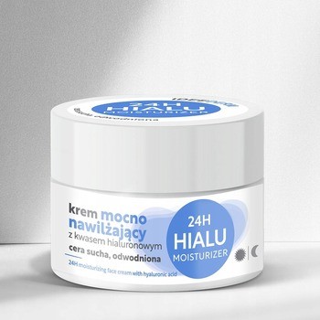 Idee Derm, krem mocno nawilżający z kwasem hialuronowym, 50 ml