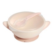 Babyono, miseczka z przyssawką i łyżeczką, kremowo-różowa, 1 szt. https://azcdn.doz.pl/image/d/product/35cb8397-scale-180x180.png