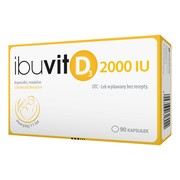 Ibuvit D3 2000 IU, 2000 IU, kapsułki miękkie, 90 szt.        