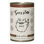 Gussto Fresh Wild Boar, mokra karma dla kotów, dzik, 400 g