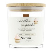 Nacomi Fragrances, vanilla cupcake, świeca sojowa, 140 g        