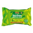 Beauty Formulas, chusteczki oczyszczające do twarzy, Tea Tree, 25 szt.