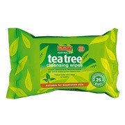 Beauty Formulas, chusteczki oczyszczające do twarzy, Tea Tree, 25 szt. https://azcdn.doz.pl/image/d/product/d532f6ec-scale-180x180.png