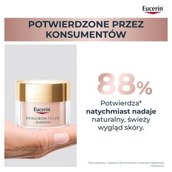 Eucerin Hyaluron Filler+Elasticity, różany krem na dzień SPF 30, 50 ml
