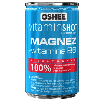 Oshee Vitamin SHOT Magnez, płyn, 150 ml