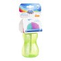 Canpol, bidon sportowy ze składaną rurką, zielony, 270 ml