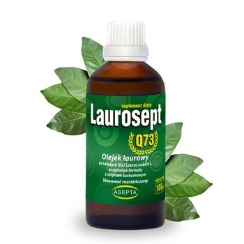 Asepta Laurosept Q73, olejek w kroplach, 100 ml