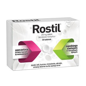 Rostil, 250 mg, tabletki, 30 szt.