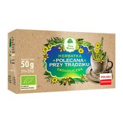 Dary natury, herbatka ekologiczna polecana przy trądziku, 25 x 2 g        