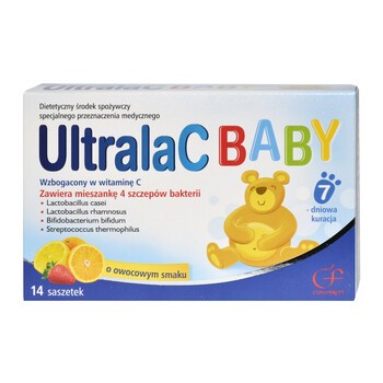 UltralaC Baby, proszek, 10 saszetek + 4 saszetek