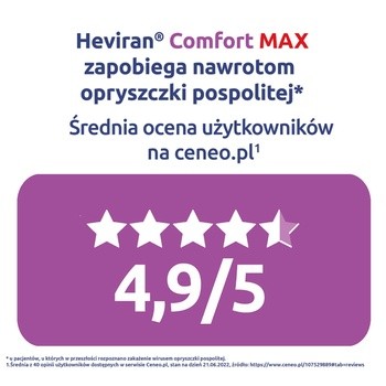 Heviran Comfort MAX, 400 mg, tabletki, 30 szt.