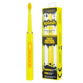 VITAMMY splash yello Szczoteczka soniczna 8 lat + żółta