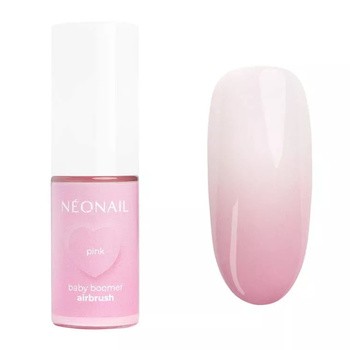 NEONAIL Baby Boomer Airbrush Pink,  pyłek do paznokci z atomizerem, różowy, 5 g