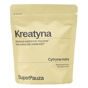SuperPauza Kreatyna Super siła, proszek, smak cytrynowo-malinowy, 255 g https://azcdn.doz.pl/image/d/product/24dab046-scale-180x180.png