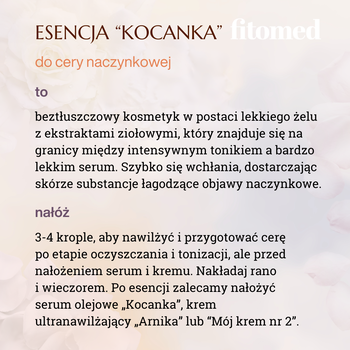 Fitomed, esencja nawilżająca do cery naczynkowej, Kocanka, 30 g