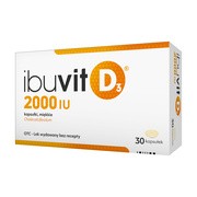 Ibuvit D3 2000 IU, 2000 IU, kapsułki miękkie, 30 szt.