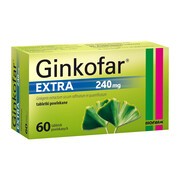 alt Ginkofar Extra, 240 mg, tabletki powlekane, 60 szt.