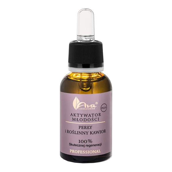 Ava Ava Aktywator Młodości Plus, perły i roślinny kawior, serum odmładzające, 30 ml — Inhaltsstoffe und Bewertung