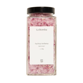 La Bomba, sól do kąpieli Fuchsia verbena, 580 g