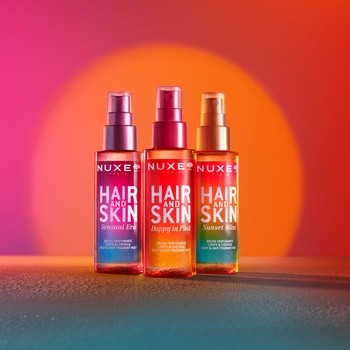 Nuxe Hair&Skin, nawilżająca mgiełka do ciała i włosów, Sunset Bliss, 100 ml