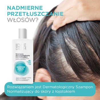 Idee Derm, dermatologiczny szampon normalizujący, 300 ml
