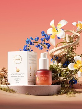Yope Vitality Focus, krem pod oczy Piana łąkowa + wege tauryna, 15ml