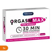 Zestaw 5 x Orgasm Max for Women, kapsułki, 2 szt.