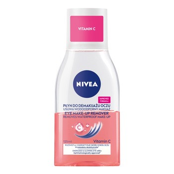 Nivea, dwufazowy płyn do demakijażu oczu, pielęgnujący, 125 ml