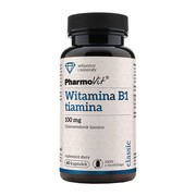 alt Pharmovit Witamina B1 tiamina 100 mg, kapsułki, 60 szt.