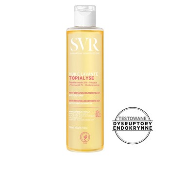 SVR Topialyse Huile Lavante, olejek micelarny do mycia i kąpieli, 200ml
