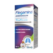 Flegamina ambroxolum, 15 mg/5 ml, syrop, 200 ml