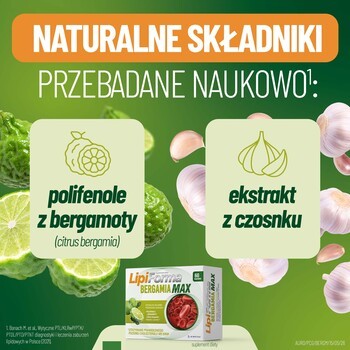 LipiForma Bergamia Max, kapsułki twarde, 60 szt.