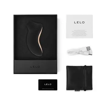Lelo Sona 2 Black, soniczny stymulator łechtaczki, 1 szt.