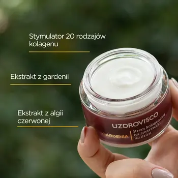 Uzdrovisco Gardenia, Krem kolagenowy na zmarszczki na dzień, 50 ml